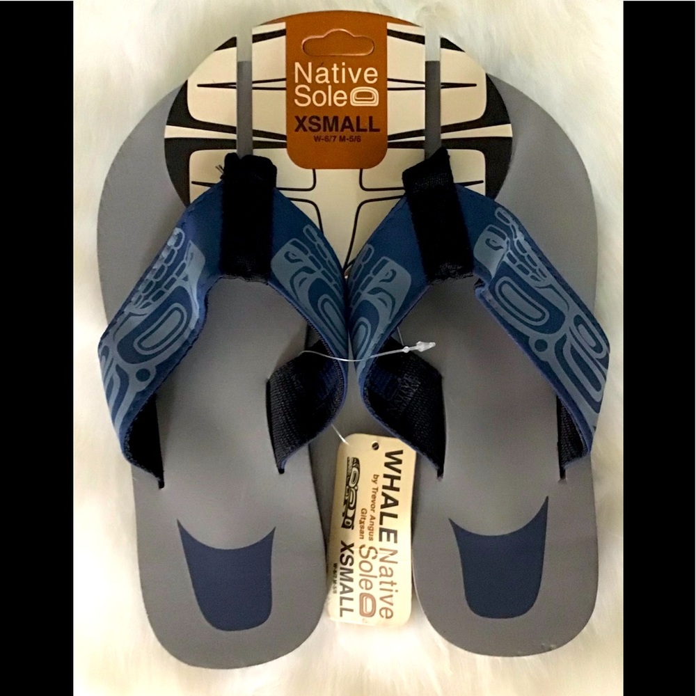 NWT Native Sole “Whale” by Trevor Angus Sz XSmall